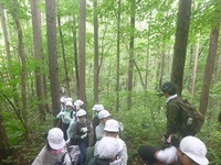 少し緩やかなところで小休止