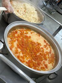 きれいに炊き上がりました。