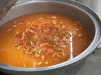 炊飯前の様子です。