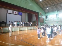 4年生の仲間が応援メッセージを贈ってくれました