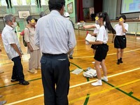 中学生が大活躍です